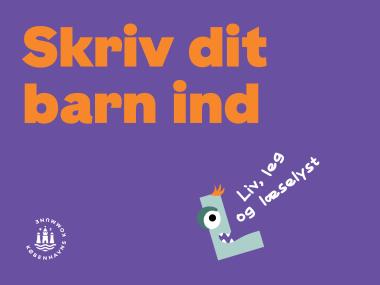 Skriv dit barn ind